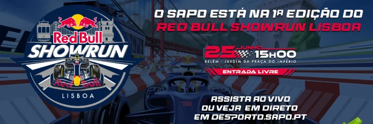 SAPO broadcasts live the first edition of Red Bull Showrun Lisboa