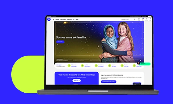 Com IA Novo website do MEO redefine a experiência do cliente com funcionalidades inovadoras
