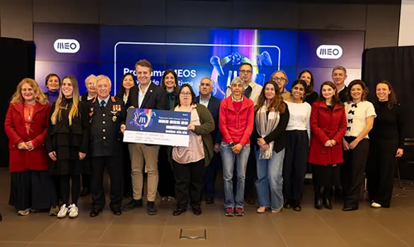 Solidariedade dos Clientes MEO soma 2.7 milhoes de euros em donativos