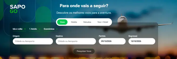 SAPO Enters the Travel Market with a New Booking Platform and a €50 Launch Offer